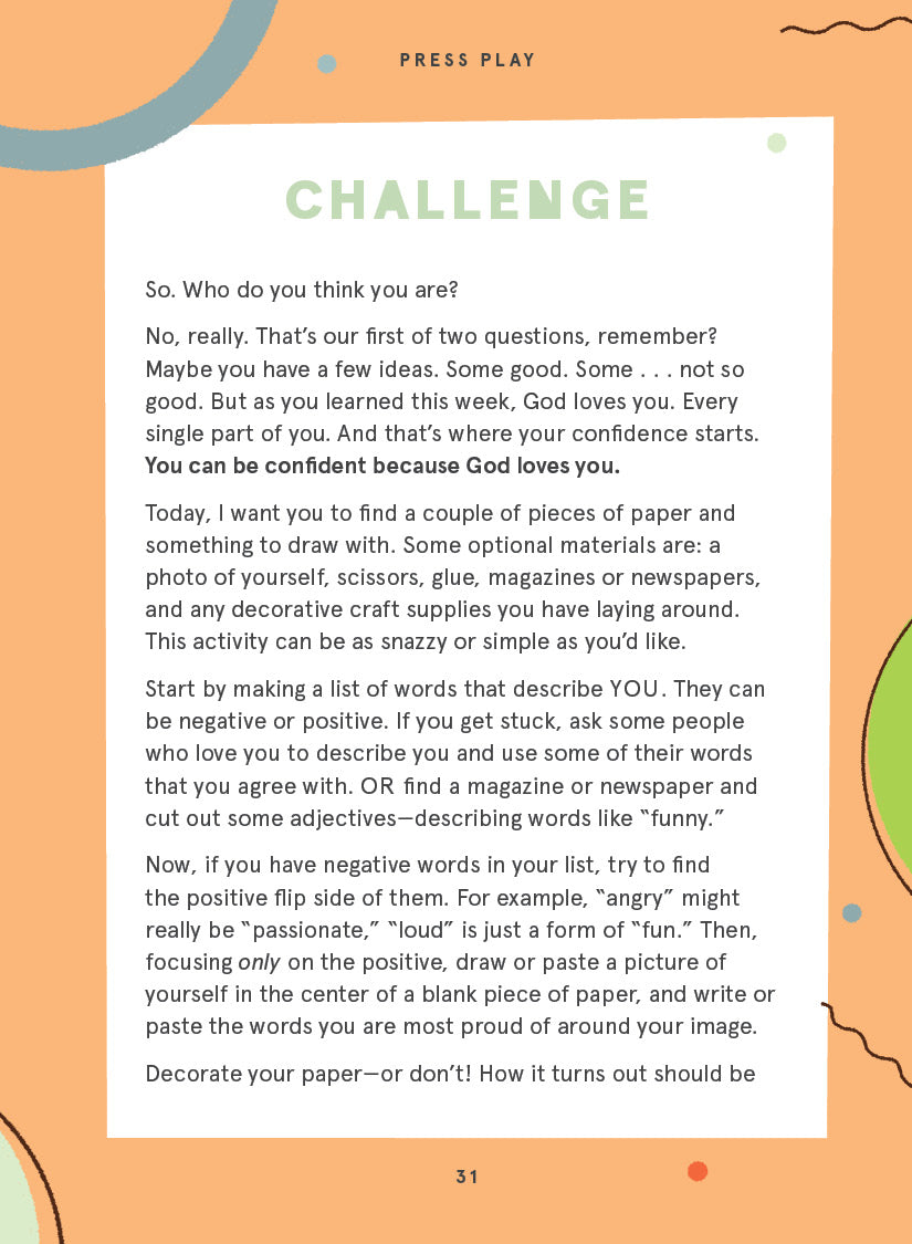 Press Play: An 8-Week Devotional Experience for Kids (Copy)